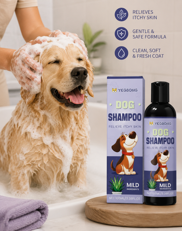 Aloe Vera Dog Shampoo – Gentle Natural Formula for Sensitive Skin