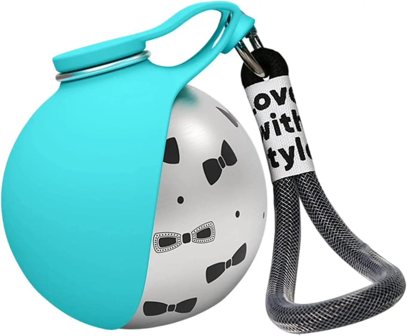 Portable Dog & Cat Water Bottle 285ml – Leak-Proof Stainless Steel