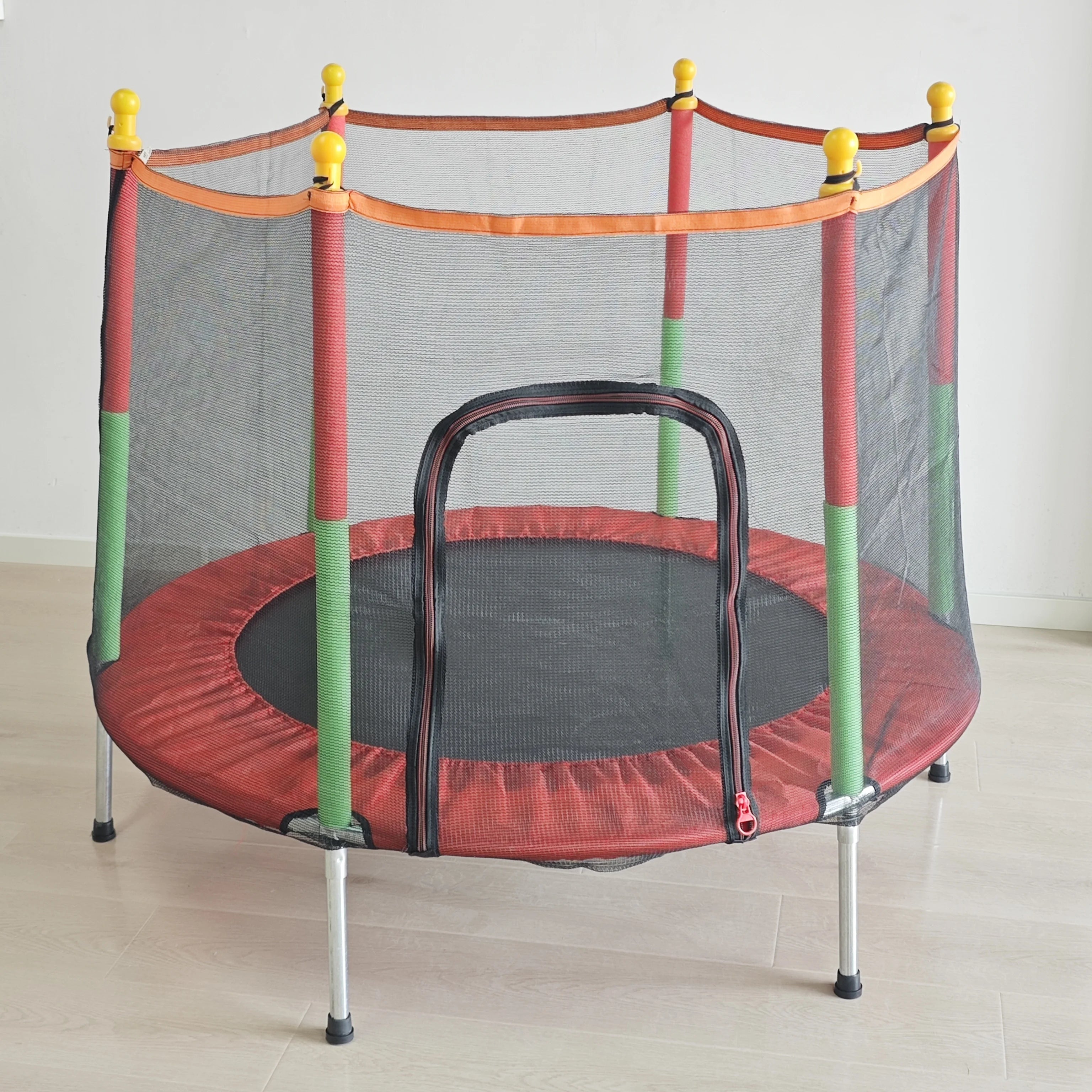Kids 140cm Trampoline with Safety Net | Indoor & Outdoor Fun