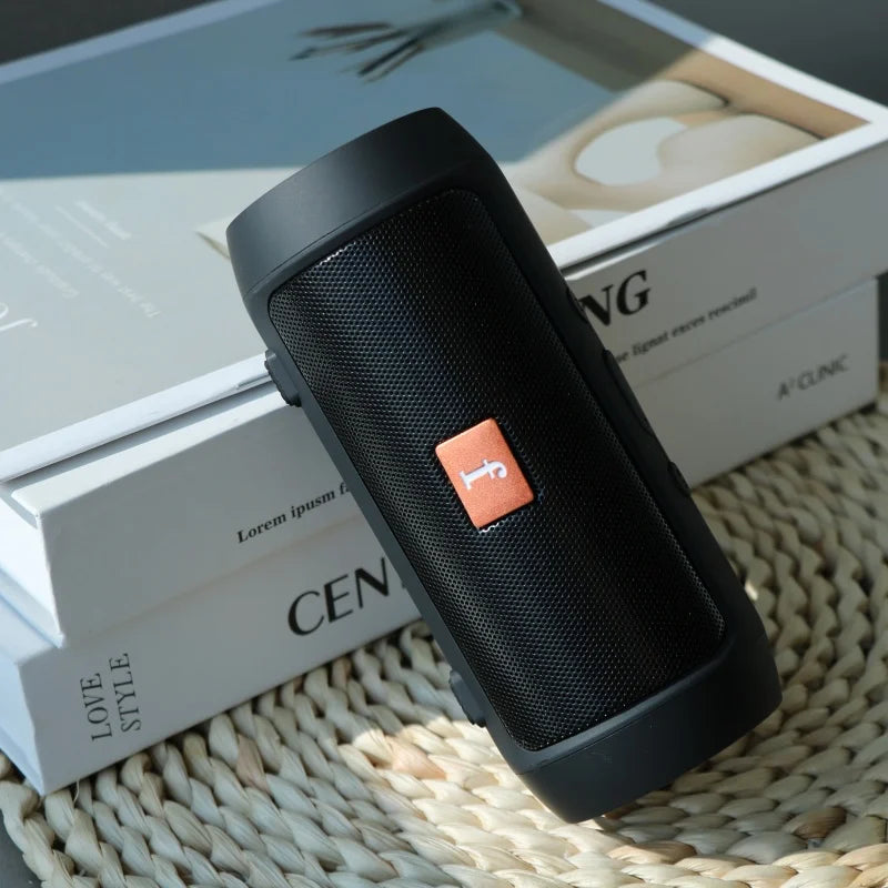 Portable Wireless Bluetooth Speaker - Desktop Mini Soundbox with Charging Feature for Easy Carry