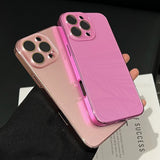 Glossy Glass iPhone Case – Shockproof Camera Protection