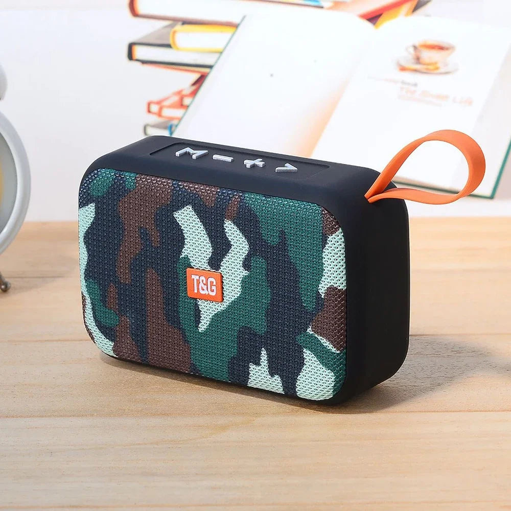 TG506 Speakers Portable Mini Bluetooth-compatible Speaker Wireless Soundbar Outdoor HIFI Subwoofer Support TF Card FM Radio Aux