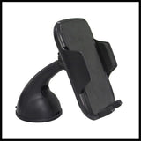 Adjustable Suction Car Phone Mount – Universal Windscreen & Dashboard Holder