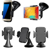 Adjustable Suction Car Phone Mount – Universal Windscreen & Dashboard Holder