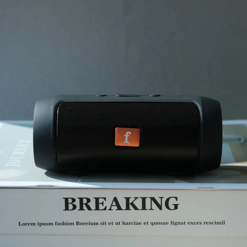Portable Wireless Bluetooth Speaker - Desktop Mini Soundbox with Charging Feature for Easy Carry