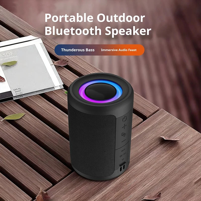 Mini Portable Bluetooth Speaker – Wireless Bass Speaker for Home & Outdoor